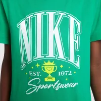 Nike Little детские Ace Arch футболка цвет зеленый