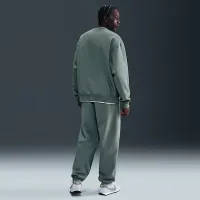 Nike Solo Swoosh чоловічі Cuffed Fleece Pants колір сірий