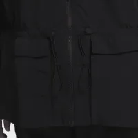 Nike Sportswear Everything Wovens жіноча оверсайз Hooded Куртка (великі розміри) колір чорний