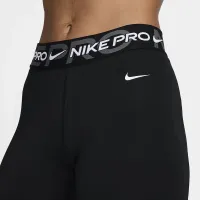 Nike Pro женская Mid-Rise 7/8 Graphic лосины цвет черный