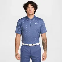Nike Tour мужские Dri-FIT для гольфа Polo синий