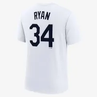 Nolan Ryan Houston Astros Cooperstown мужские Nike MLB футболка цвет белый