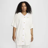 Nike Serena Williams Design Crew жіноча Short-Sleeve Baseball Top колір білий