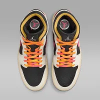 Nike Air Jordan 1 Mid SE Edge женская Кроссовки цвет коричневый