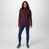 Кофта/футболка Columbia Glacial IV 1/2 Zip 1802201606 - бордова
