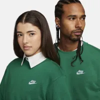 Nike Sportswear Club Fleece мужские Crew цвет зеленый