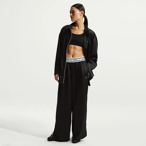 Nike Sportswear женская Loose Mid-Rise Satin Pants цвет черный