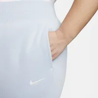 Nike Sportswear Phoenix Fleece женская С высокой Талией Joggers (большие размеры) синий