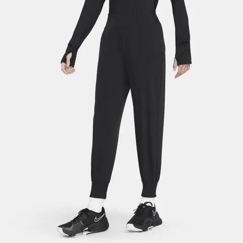 Nike Dri-FIT Bliss женская Mid-Rise 7/8 Joggers цвет черный