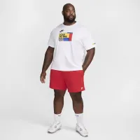 Nike Club чоловічі French Terry Flow шорти колір червоний