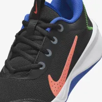 Nike Omni Multi-Court Big дитячі Indoor Court Кросівки колір чорний