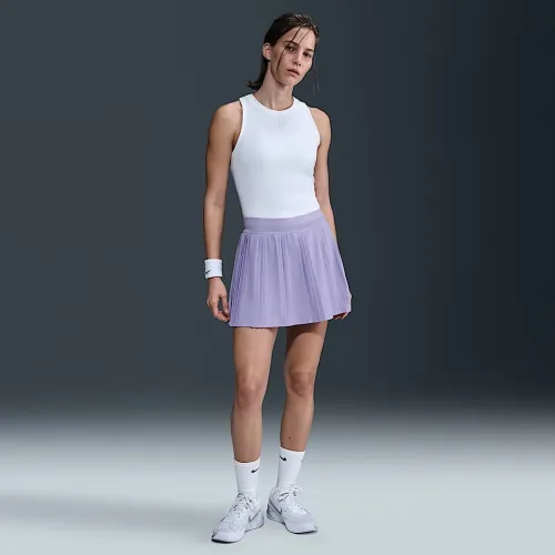 NikeCourt Advantage жіноча Dri-FIT Pleated Tennis спідниця колір фіолетовий