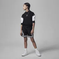 Nike Jordan Holiday Shine Glitter Pullover Толстовка с капюшоном Little детские Толстовка с капюшоном цвет черный