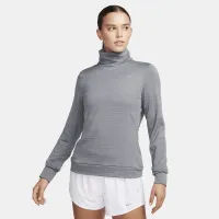 Nike Therma-FIT Swift Element женская Turtleneck Running Top цвет серый