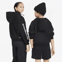 Nike ACG Icon Fleece Big детские Pullover Толстовка с капюшоном цвет черный