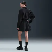 Nike 24.7 PerfectStretch женская Dri-FIT С высокой Талией Loose Pleated Skort цвет черный