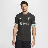 Liverpool FC 2024/25 Match Away мужские Nike Dri-FIT ADV Soccer Authentic Jersey цвет черный