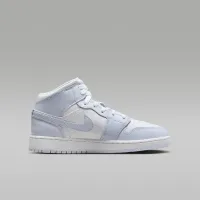 Nike Air Jordan 1 Mid Big детские Кроссовки синий