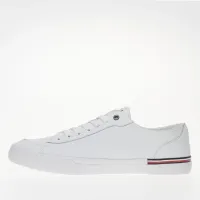 Кроссовки Tommy Hilfiger Corporate Vulc Leather FM0FM04953-YBS - Белая