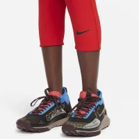 Nike Pro Dri-FIT Big детские (для мальчиков) 3/4-Length Tights цвет красный