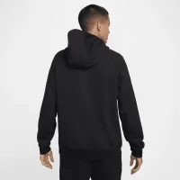 Nike Primary Fleece мужские Dri-FIT UV Pullover Performance Толстовка с капюшоном цвет черный
