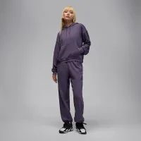 Nike Jordan Sport Crossover жіноча Dri-FIT Fleece Pants колір фіолетовий