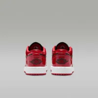 Nike Air Jordan 1 Low SE Big детские Кроссовки цвет черный