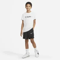 Nike Dri-FIT Elite Big детские (для мальчиков) баскетбольные шорты цвет черный