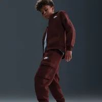 Nike Sportswear Club Fleece Big детские Cargo Pants цвет красный