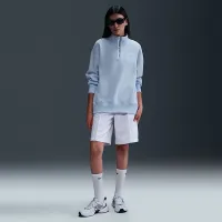 Nike Sportswear Phoenix Fleece жіноча оверсайз 1/4-Zip Long світшот блакитний