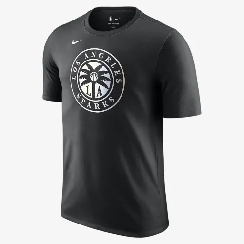 Los Angeles Sparks Nike WNBA Iridescent Logo футболка колір чорний