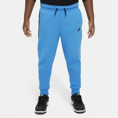 Nike Sportswear Tech Fleece Big дитячі (для хлопчиків) Pants (Extended Size) блакитний