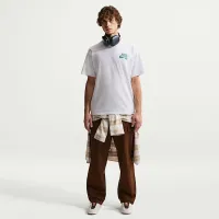 Nike SB Logo Skate футболка цвет белый