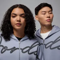 Nike Jordan MVP мужские Full-Zip Fleece Толстовка с капюшоном цвет фиолетовый