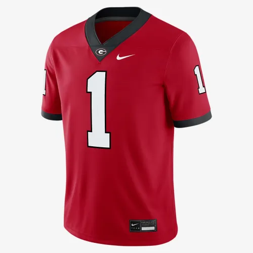 Georgia Bulldogs мужские Nike Dri-FIT College Game Jersey цвет красный