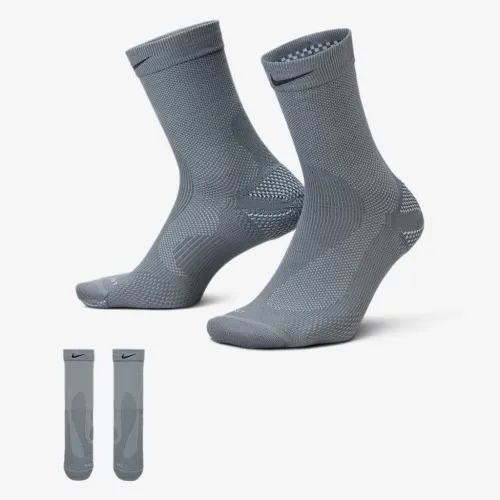 Nike Running Lightweight Wool Crew шкарпетки (1 пара) колір сірий