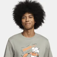 Nike Sportswear чоловічі футболка колір сірий