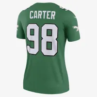 Jalen Carter Philadelphia Eagles жіноча Nike Dri-FIT NFL Legend Jersey Green