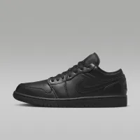 Nike Air Jordan 1 Low чоловічі Кросівки колір чорний