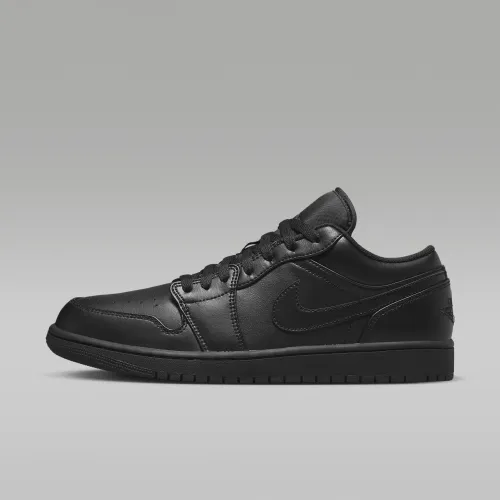 Nike Air Jordan 1 Low чоловічі Кросівки колір чорний