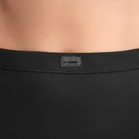NikeSKIMS Matte женская С высокой Талией Footsie Grip лосины цвет черный