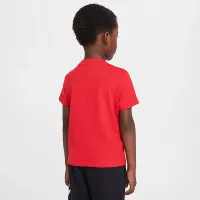 Nike Toddler Metallic Futura футболка цвет красный
