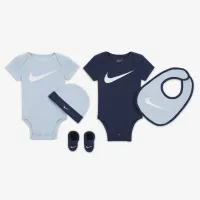 Nike Baby Essentials Baby (0-9M) 5-Piece Boxed Gift комплект блакитний