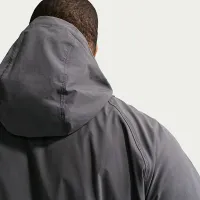 Nike Tech мужские Dri-FIT Woven Full-Zip Windrunner Куртка цвет серый