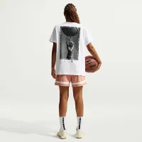 Nike женская Short-Sleeve баскетбольные футболка цвет белый
