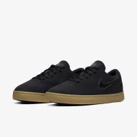 Nike SB Check Canvas Big детские Skate Кроссовки цвет черный