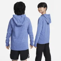 Nike Dri-FIT Academy Big дитячі Pullover Soccer Толстовка з капюшоном блакитний