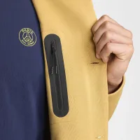 Paris Saint-Germain Tech Fleece Reimagined мужские Nike Soccer Shirt-Куртка цвет коричневый