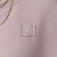Nike Jordan Flight Fleece женская Mod-Crop Crew-Neck свитшот Pink