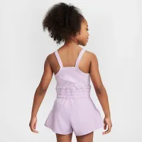 Nike Dri-FIT Sunny Swoosh Little дитячі Runsie Romper Pink